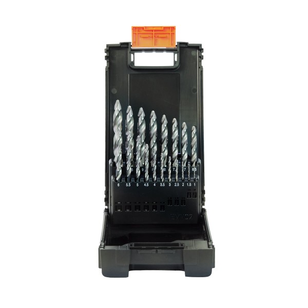 Kassette DIN 338 HSS-G PROSTEP 19tlg. Spiralbohrer Satz