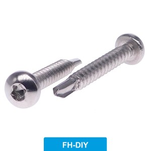 Bohrschrauben Linsenkopf Torx Edelstahl A2 DIN 7504 - FH-DIY