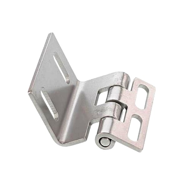 Scharnier aus Edelstahl A4 mit Langlöchern 44 x 40 x 2,0 mm #08160050