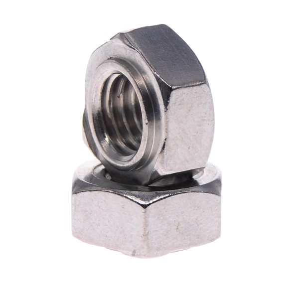 Edelstahl Schweißmutter DIN 929 Sechskant
