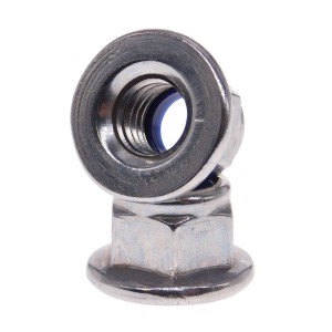 Sicherungsmutter mit Bund Edelstahl A4 DIN 6926