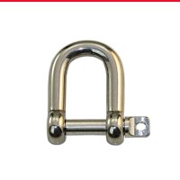 Schäkel PETERSEN geschmiedet Edelstahl 1.4401 gerade Form (D-Form) Schäkel PETERSEN geschmiedet Edelstahl 1.4401 gerade Form (D-Form)