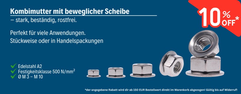 Kombimuttern-mit-beweglicher-Scheibe-Aktion