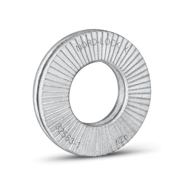 NORD-LOCK Keilsicherungsscheiben X-series Typ SP Stahl zinklamellenbeschichtet
