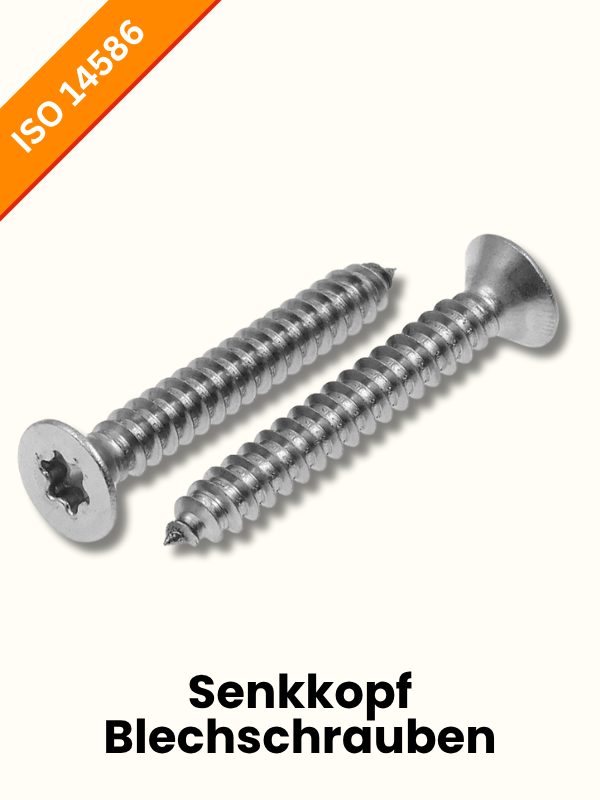 ISO 14586 Blechschrauben