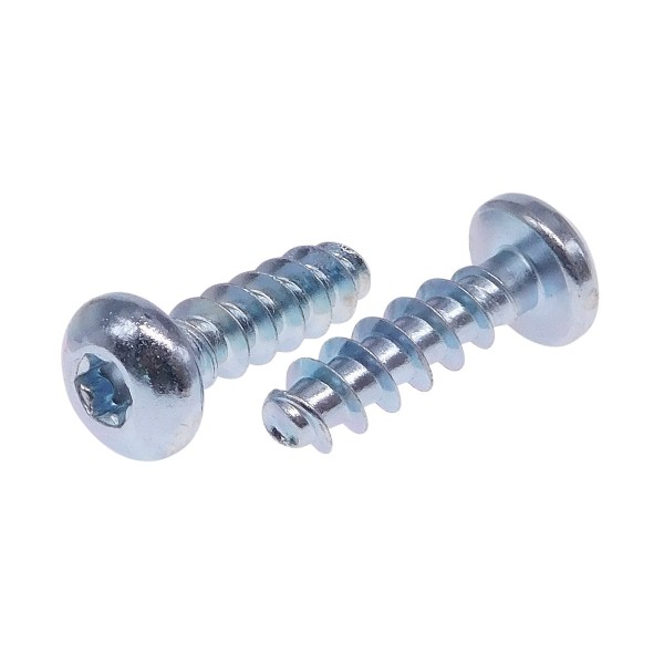 Schrauben für Kunststoffe (Thermoplaste) Linsenkopf Torx Stahl verzinkt #88200