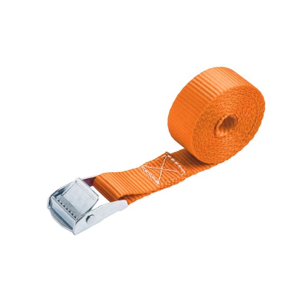 Spanngurt mit verzinkter Klemmschnalle 25 mm Band 3,5 Mtr.