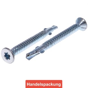 BI-Metall A2/CV Flügel-Bohrschrauben Ø 4,8 max. BL 4,0 mm TX 25 - HP BI-Metall A2/CV Flügel-Bohrschrauben Ø 4,8 max. BL 4,0 mm TX 25 - HP