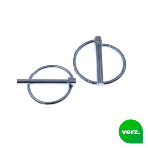 Klappstecker D 11023 Stahl galvanisch verzinkt Klappstecker D 11023 Stahl galvanisch verzinkt