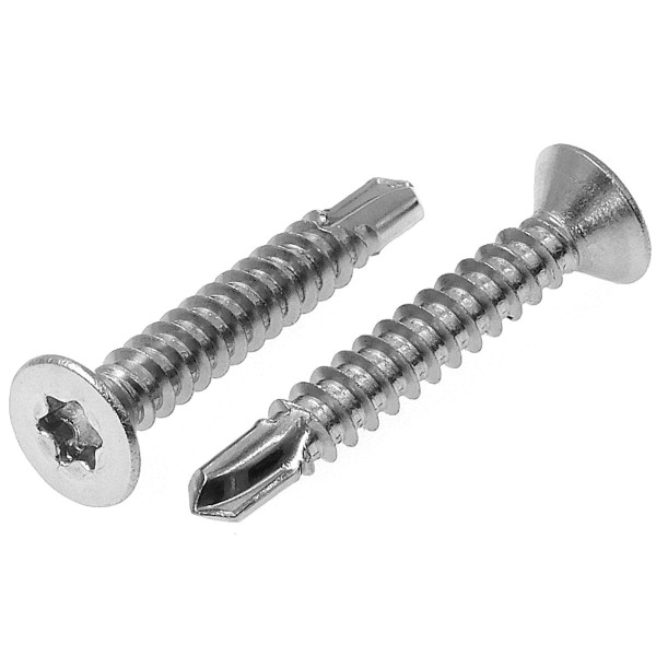 Bohrschrauben Senkkopf TX Form O Edelstahl A4