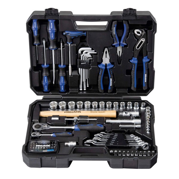Proficraft Werkzeugkoffer 98-teilig 1/4" + 1/2"