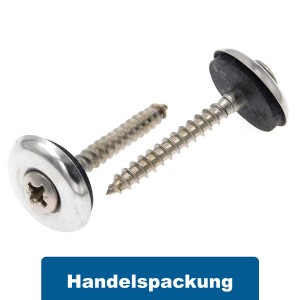Spenglerschrauben 3tlg. A2 PZ mit Dichtscheibe 20 mm Spenglerschrauben 3tlg. A2 PZ mit Dichtscheibe 20 mm