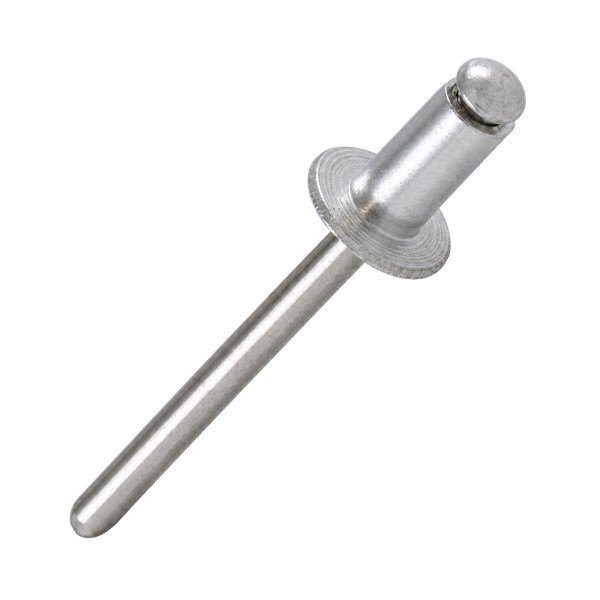 Blindnieten Alu/Stahl DIN 7337 Flachkopf