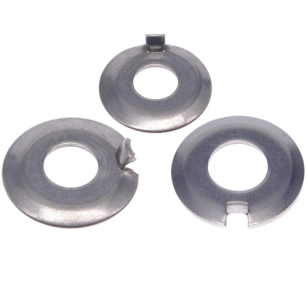 Sicherungsblech mit Nase A4 DIN 432