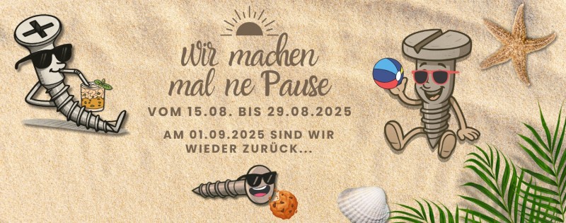 Wir machen mal ne Pause...