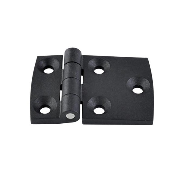 Scharnier aus Kunststoff asymmetrisch 60 x 40 x 5,2 mm #08150810
