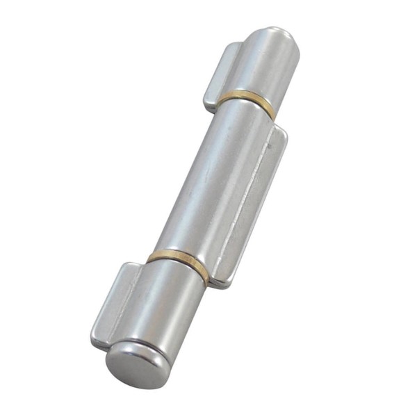 Anschweiss-Scharnier 3-tlg mit Bolzen Edelstahl A2 19 x 120 x 2,0 mm #814751