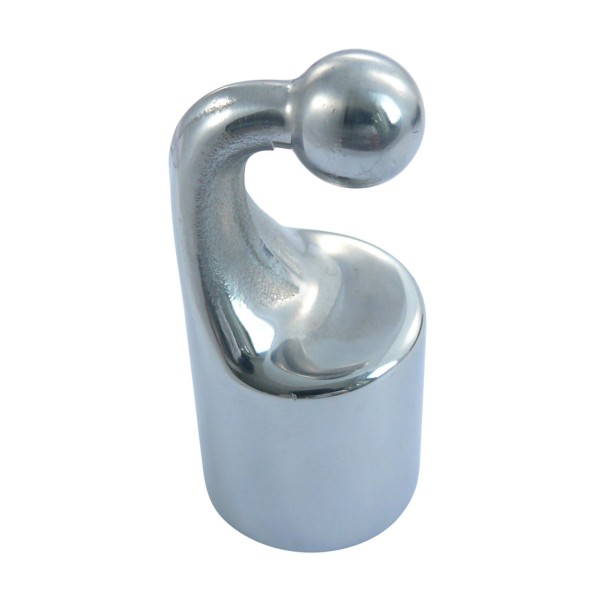 Rohrendkappe m. Kugelkopf-Gelenk 90° Edelstahl A4-AISI 316 #081490