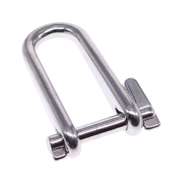 Schlüsselschäkel mit Bolzen aus Edelstahl A4 #083240