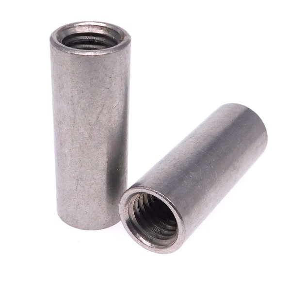 Gewindehülsen Hülsenmutter rund Edelstahl A2