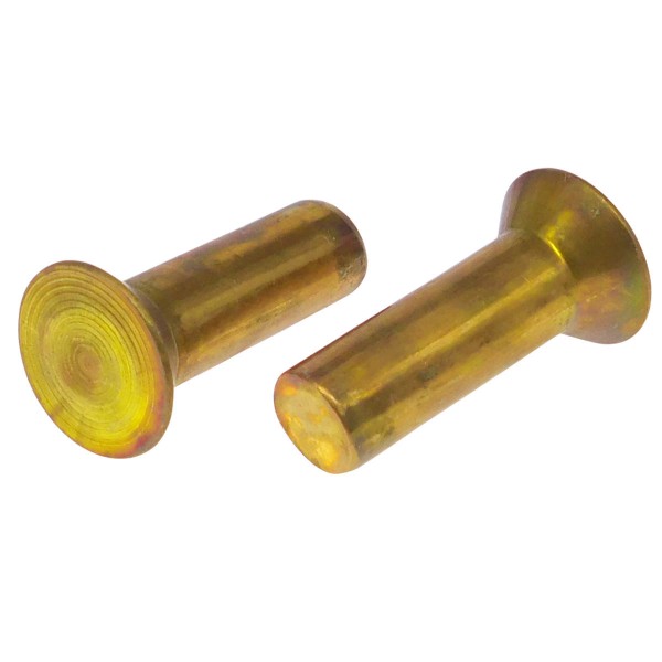 Senkkopfnieten DIN 661 Messing