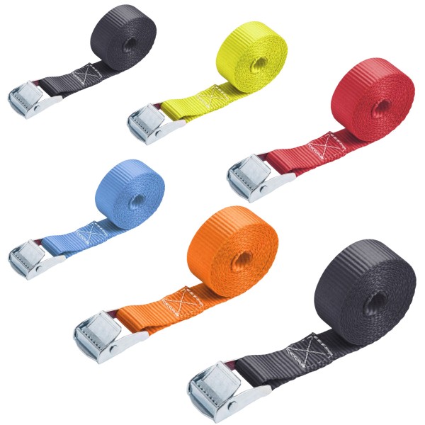 Spanngurt mit verzinkter Klemmschnalle 25 mm Band