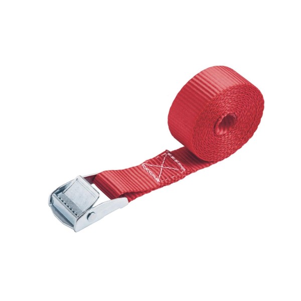 Spanngurt mit verzinkter Klemmschnalle 25 mm Band 2,0 Mtr.