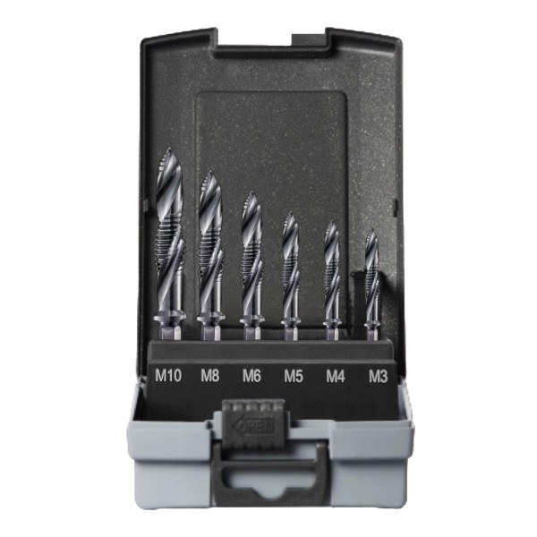 PROSTEP Kombi-Gewindebohrer HSS-G TiAlN 1/4" M3 - M10