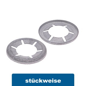 Starlockscheiben Achsklemmringe Federstahl verzinkt Starlockscheiben Achsklemmringe Federstahl verzinkt