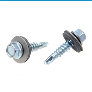 Bohrschrauben mit Sechskantkopf inkl. 14 mm DS Edelstahl A2 Bohrschrauben mit Sechskantkopf inkl. 14 mm DS Edelstahl A2