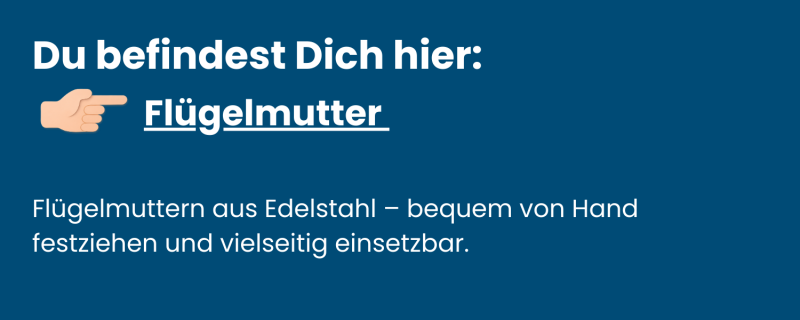 Flügelmuttern