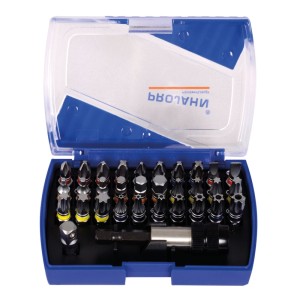 Vorschau: Bit Set COLOR Bit Box 6,3 (1/4") 32 tlg. #03940890 Vorschau: Bit Set COLOR Bit Box 6,3 (1/4") 32 tlg. #03940890