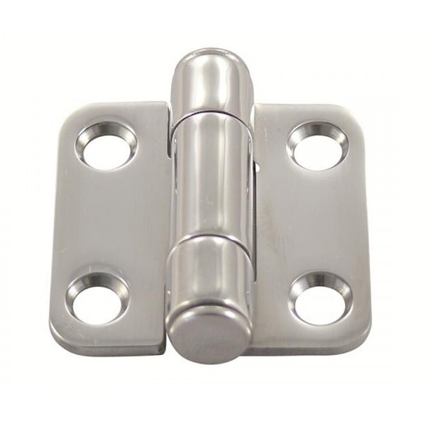 Scharnier mit Halteautomatik Edelstahl A4 38 x 37 x 2,0 mm #814903