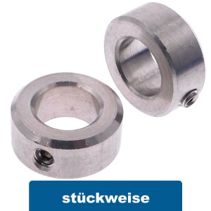 Stellringe aus Edelstahl 1.4305 DIN 705 Form A Stellringe aus Edelstahl 1.4305 DIN 705 Form A