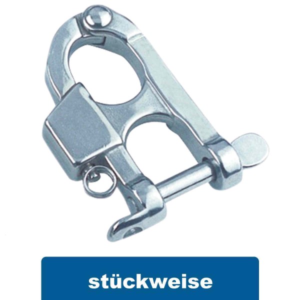Panikhaken Wasserskihaken Edelstahl A4 #084850