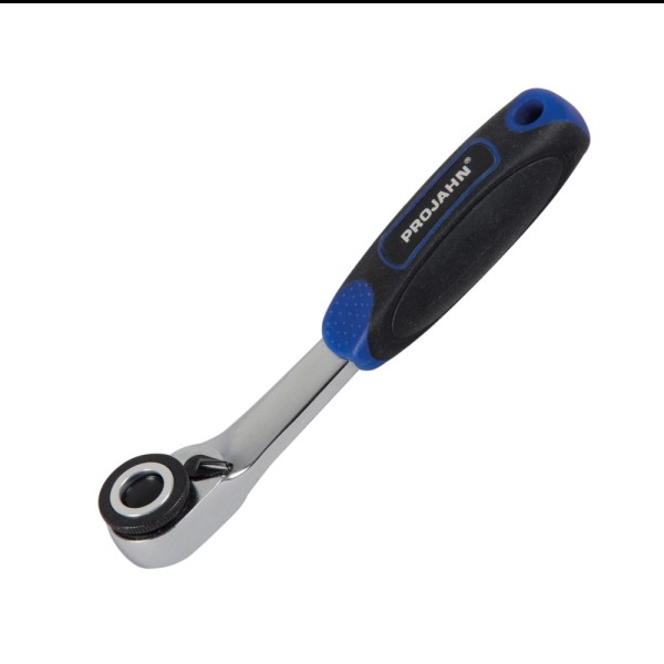 Umschaltknarre 1/4&quot; mit Feinverzahnung für Bits Mini XS 86 mm