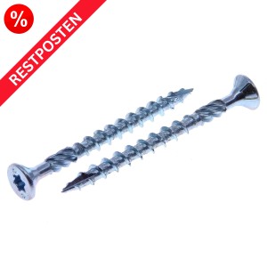 Holzbauschrauben CE Stahl S 4,0x45 -T20 galv. verzinkt - 500 Stk.