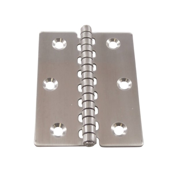 Scharnier aus Edelstahl A2 60x80x1,5 mm #814802