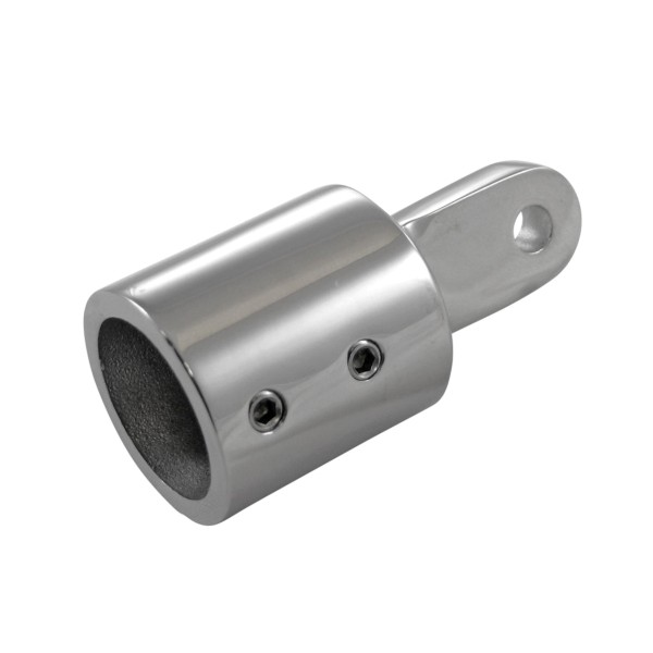 Rohrendkappe mit 2 Schrauben Edelstahl A4-AISI 316 #08147810