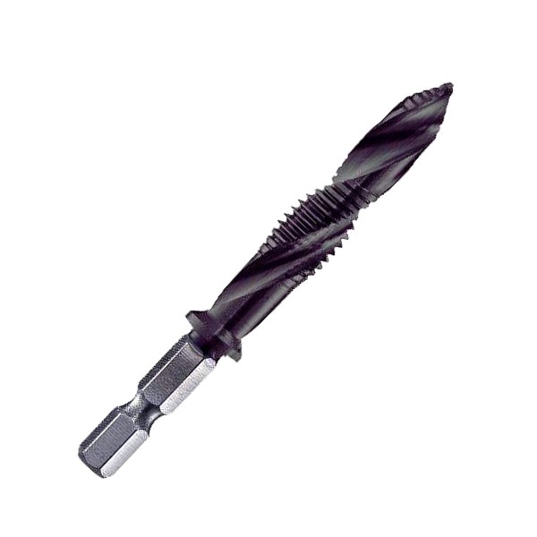 PROSTEP Kombi-Gewindebohrer Bits HSS-G TiAlN 1/4" 6-kant Aufnahme