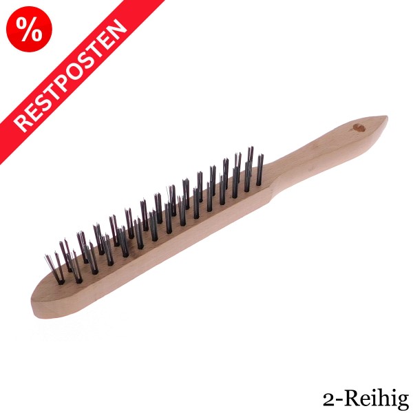 Handbürste mit Holzkörper Borsten aus Stahl BH 600