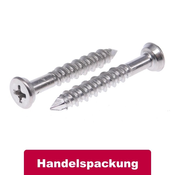 Fassadenbauschraube Edelstahl A2 Hi-Lo Gewinde #9092