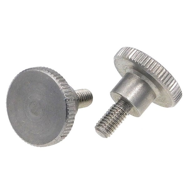 Rändelschrauben aus Edelstahl A1 hohe Form DIN 464