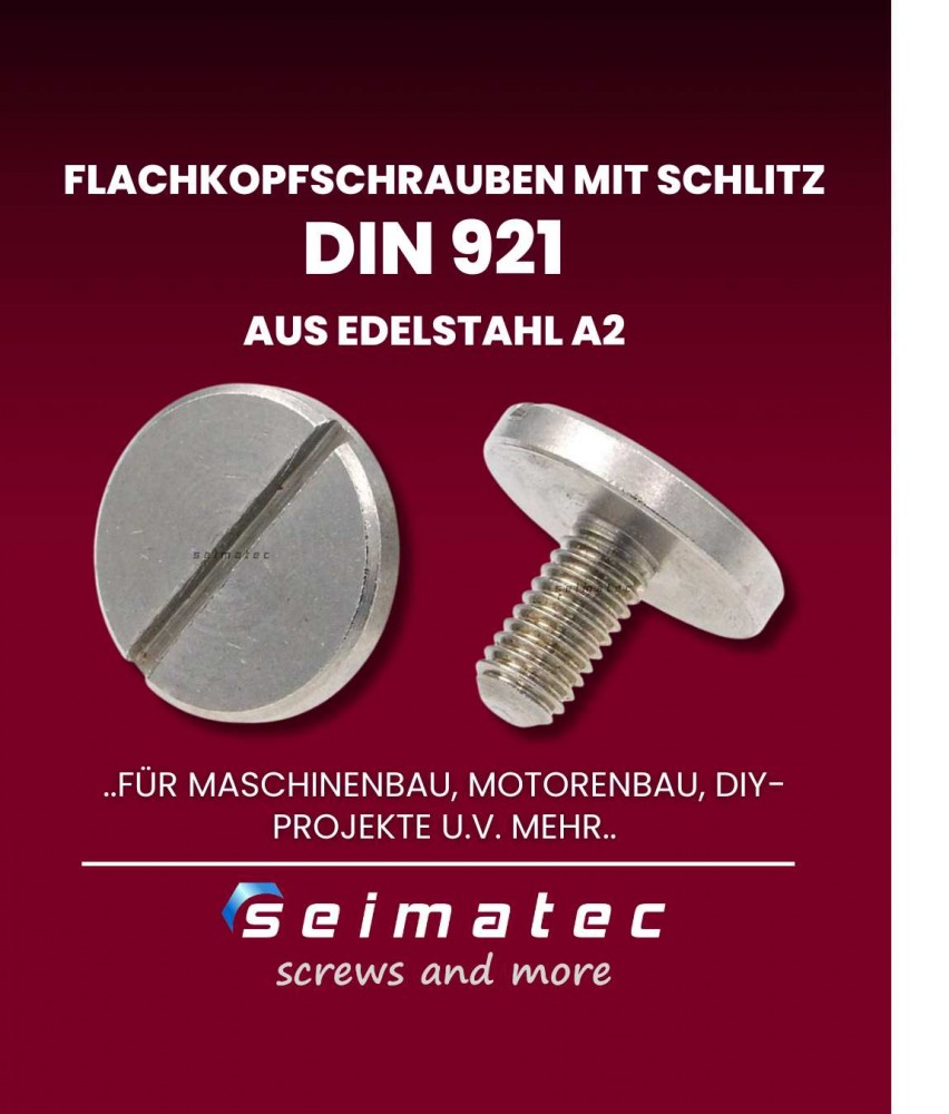 921-Flachkopfschrauben-mit-grossem-Kopf-und-Schlitz-Edelstahl