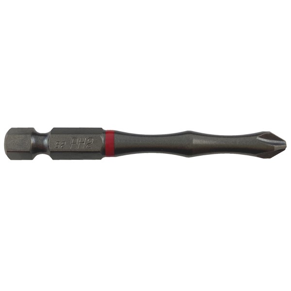 IMPACT Bit für Kreuzschlitz-Schrauben PH 6,3 [1/4&quot;] 75 mm - 3er Pack
