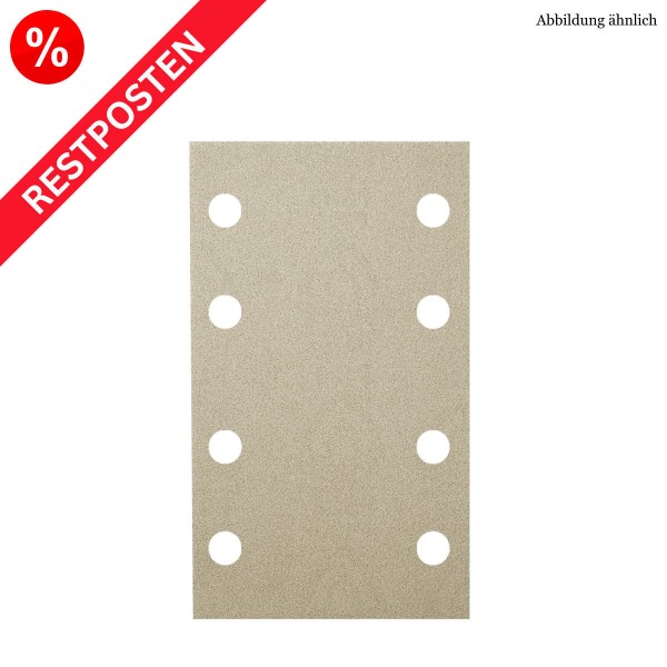 PS 33 BK Schleifstreifen Kletthaftend 80x133 mm GL18 K150 - Restposten 10 Stk.