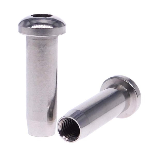 Linsenkopfhülse mit Innengewinde Edelstahl A4 #084640