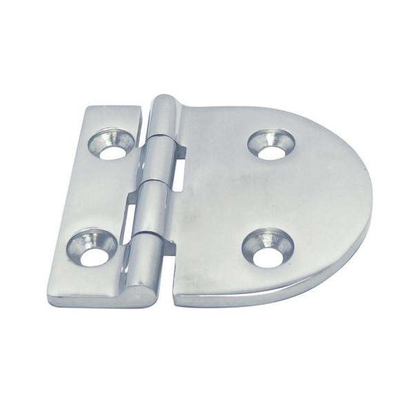 Scharnier Möbelscharnier Edelstahl A4 72x65x4 mm #089200