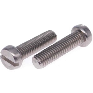Zylinderschraube mit Schlitz aus Edelstahl A2 DIN 84