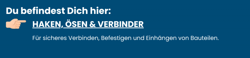 HAKEN, ÖSEN & VERBINDER